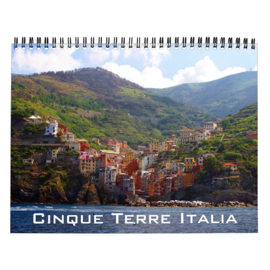 cinque terre italië kalender (Hoes)