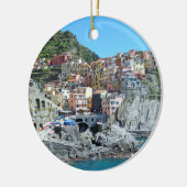 Cinque Terre, Italië Keramisch Ornament (Links)