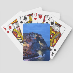 Cinque Terre, Italië Pokerkaarten