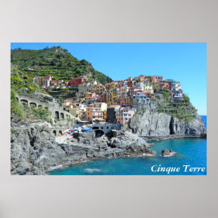 Cinque Terre, Italië Poster