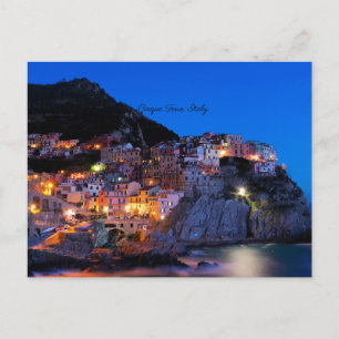 Cinque Terre, Italië schilderachtig uitzicht Briefkaart