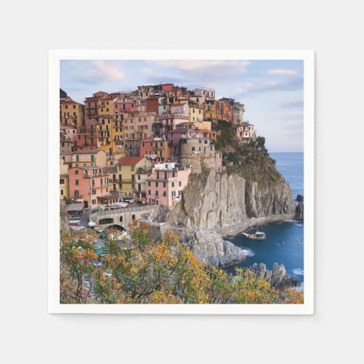 Cinque Terre, Italië Servet (Voorkant)