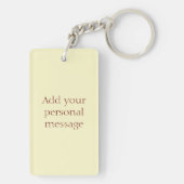 Cinque Terre, Italië Sleutelhanger (achterkant)