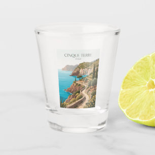 Cinque Terre Kustroute Italië Shot Glas