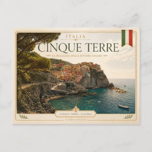 Cinque Terre, Liguria - Italië Briefkaart
