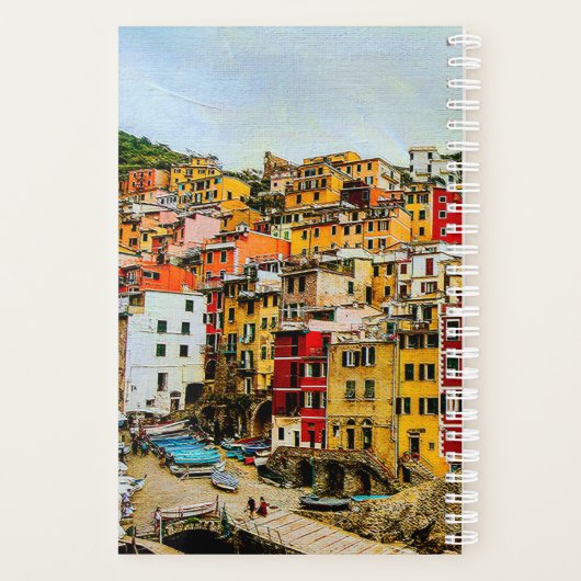 Cinque Terre Liguria Italy Europe Travel Planner (Achterkant)