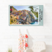 Cinque Terre Manarola Kuststad Spandoek (Insitu)