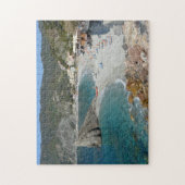 Cinque Terre Monterosso al Mare puzzle Legpuzzel (Verticaal)