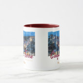 Cinque Terre Riomaggiore Italiaans  souvenir Mok (Midden)