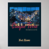 Cinque Terre Riomaggiore Italiaanse Souvenir