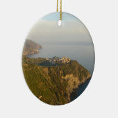 Cinque Terre uit Afar Keramisch Ornament (Rechts)