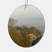 Cinque Terre uit Afar Keramisch Ornament (Links)