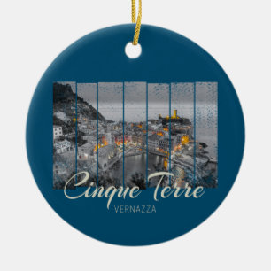 Cinque Terre Vernazza Italien Souvenir Keramisch Ornament