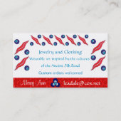 Cintemani Pattern Visitekaartje (Achterkant)