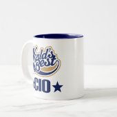 CIO-cadeautjes (beste werelden) Tweekleurige Koffiemok (Voorkant links)