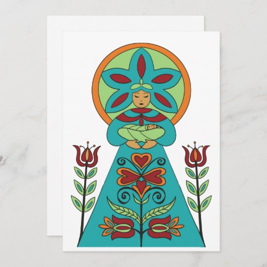 Ciocia Kaart Polish Design (Voorkant / Achterkant)