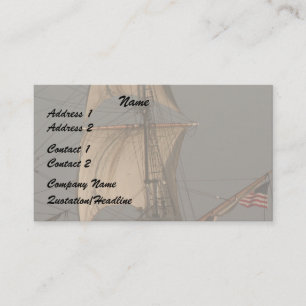 Cipper Sails/American Flag Visitekaartje