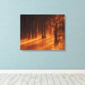 Cipresbomen | George Smith State Park Canvas Afdruk (Insitu (Houten vloer))