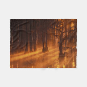 Cipressen George Smith State Park Fleece Deken