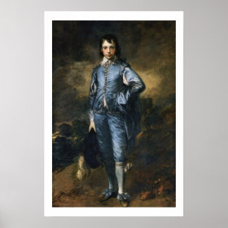 Circa 1770 Het  Poster van de Blauwe Jongen