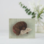 Circa 1860 : Une carte de Noël victorienne (Debout devant)