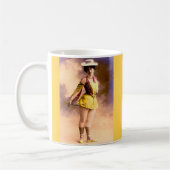 circa 1890 Vera-nachtclub artiste Koffiemok (Links)