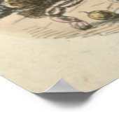 Circa 1900: De kerstpresentator Poster (Hoek)