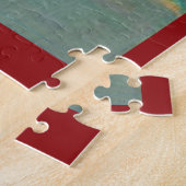 circa 1912 Magic Yeast owl en print Legpuzzel (Zijkant)