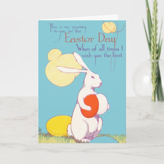 Circa 1913  Pasen Kaart (Voorkant)