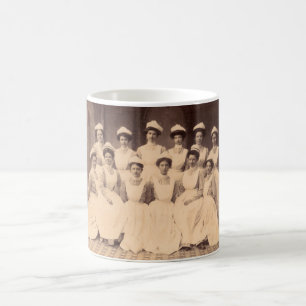 circa 1914 afgestudeerden in de verpleegkunde koffiemok