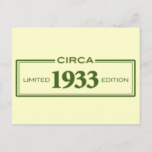 circa 1933 briefkaart