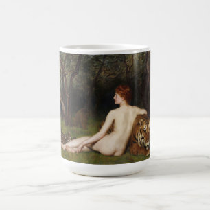 Circe (Beeldschone Tovervrouw) (door John Collier) Koffiemok