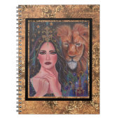 Circe goddess Stretched Canvas Print van Renee Notitieboek (Voorkant)