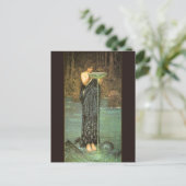 Circe Invidiosa - 1892, ingediend door John Willia Briefkaart (Staand voorkant)