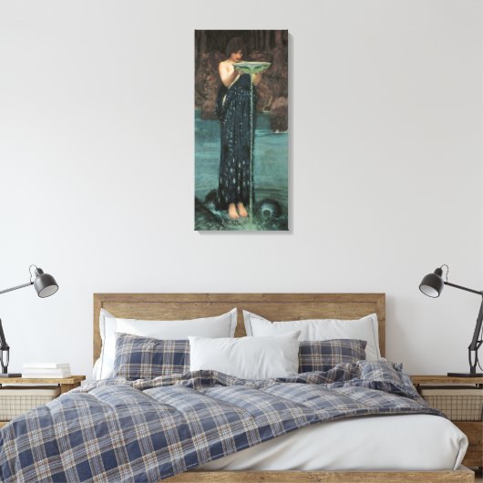 Circe Invidiosa Canvas Afdruk (Insitu (Slaapkamer))