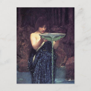 Circe Invidiosa - Circe with a Ponseive Bowl Briefkaart