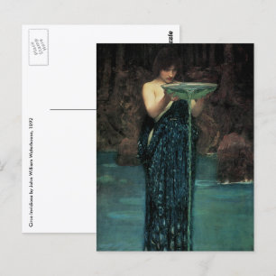 Circe Invidiosa door John William Waterhouse Briefkaart
