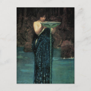 Circe Invidiosa door John William Waterhouse Briefkaart