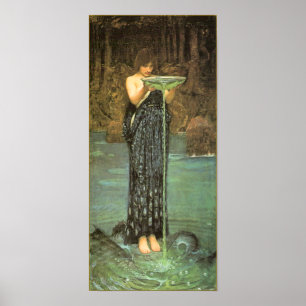 Circe Invidiosa door John William Waterhouse Poster
