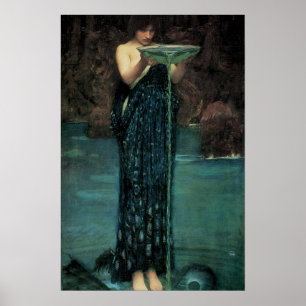 Circe Invidiosa door John William Waterhouse Poster