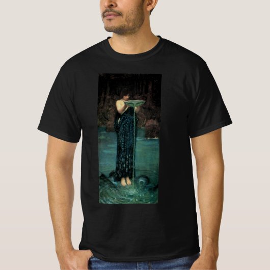 Circe Invidiosa door John William Waterhouse T-shirt (Voorkant)