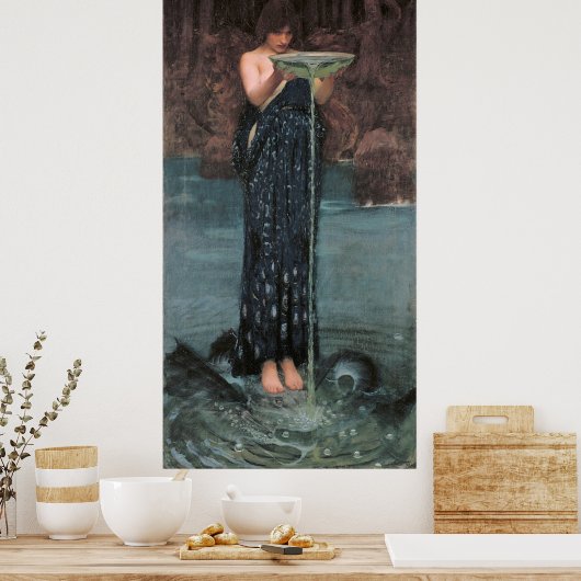 Circe Invidiosa Poster (Keuken)