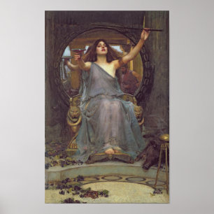 Circe Offering the Cup John William Waterhouse Poster