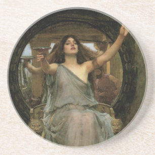 Circe Offering the Cup to Ulysses by JW Waterhouse Zandsteen Onderzetter