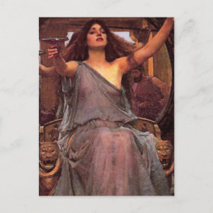 "Circe Offing the Cup to Odysseus" Briefkaart