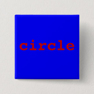 circel vierkante button 5,1 cm