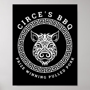 Circe's Bbq Grappige Griekse Mythologie Poster
