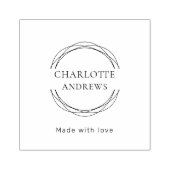 Circle Art Stamp Rubberstempel (Afrduk)