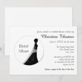 Circle Bride - Invitation pour la Fête de Mariée (Devant / Derrière)
