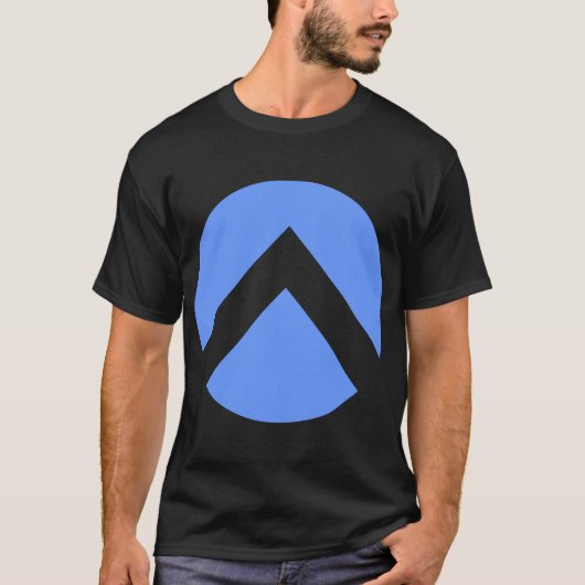 Circle Chevron Arrow T-shirt (Voorkant)